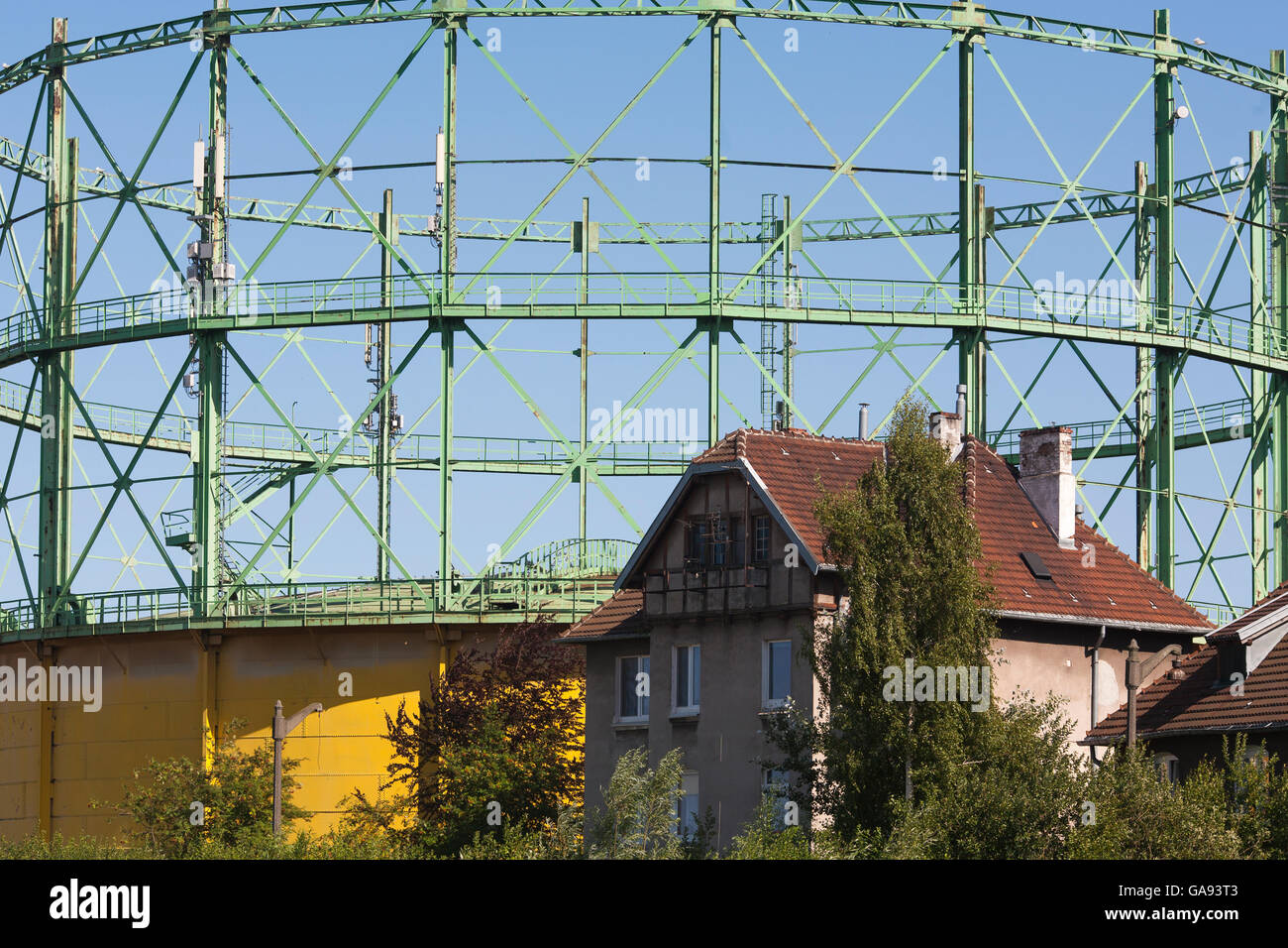 Gas Holders High Resolution Stock Photography and Images - Alamy