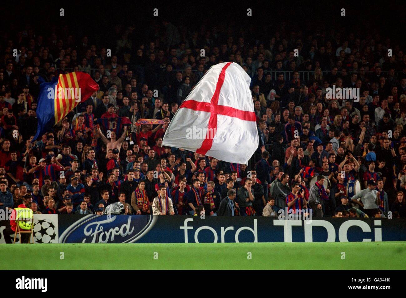 Uefa quarter final second leg Clearance