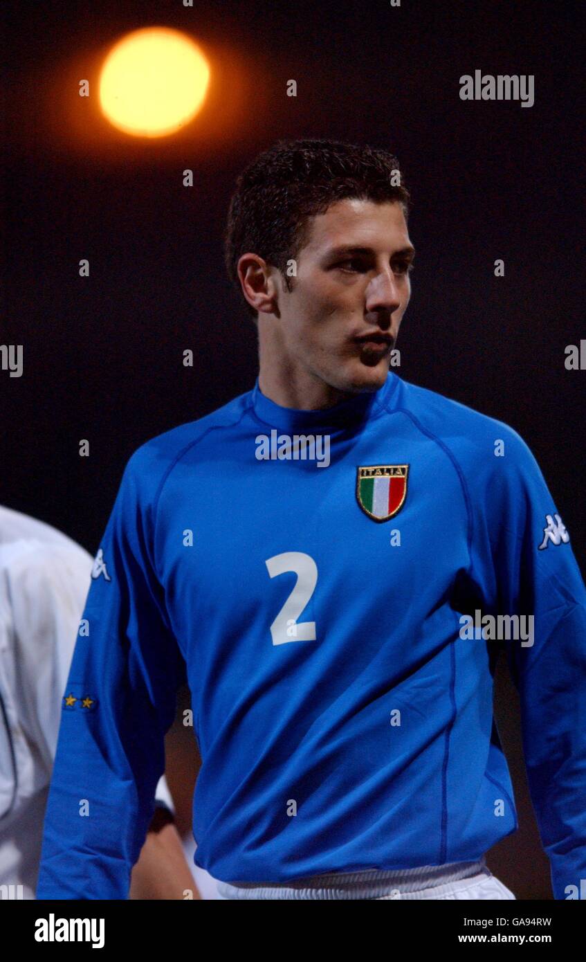 International Soccer Under 21 Friendly England v Italy. Italy's