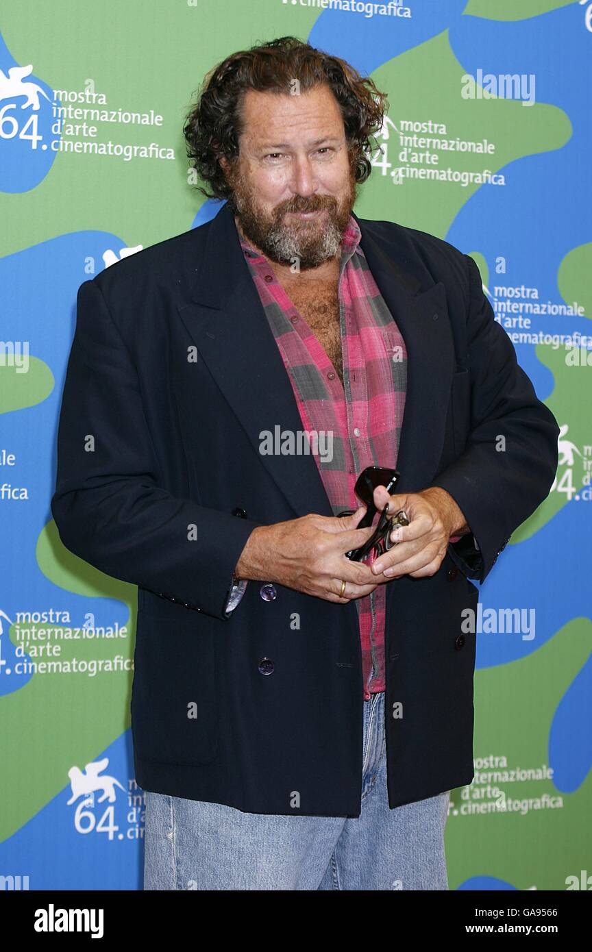 Venice Film Festival - I'm Not There Photocall. Julian Schnabel at a photocall for the film 'I'm Not There', during the Venice Film Festival in Italy. Stock Photo