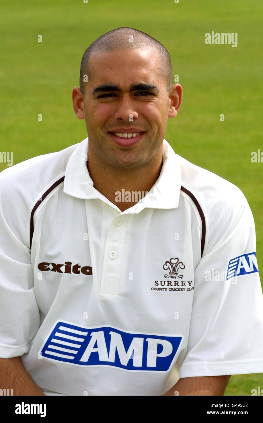 Cricket Surrey CCC Press Day Stock Photo Alamy