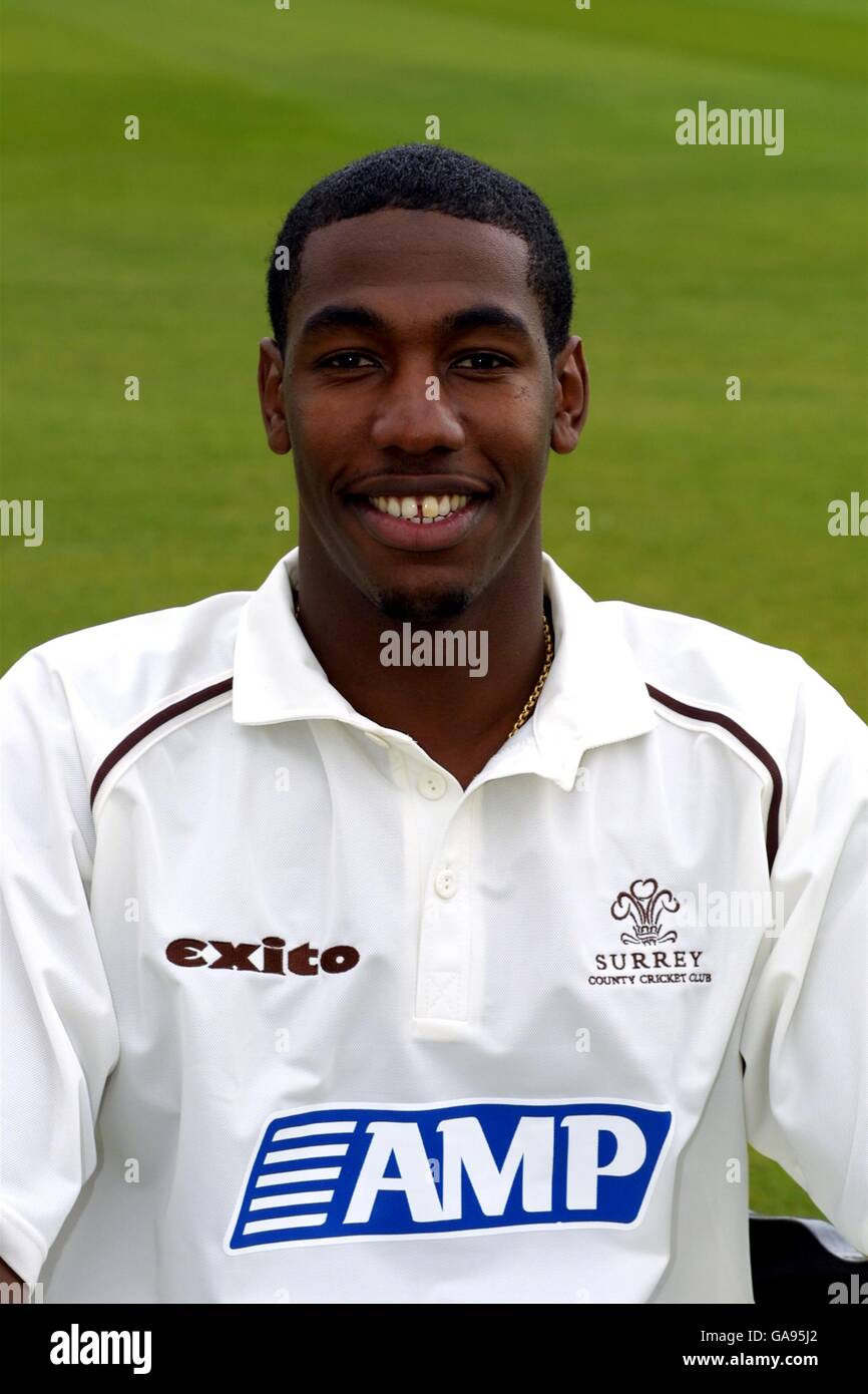 Cricket Surrey CCC Press Day Stock Photo Alamy