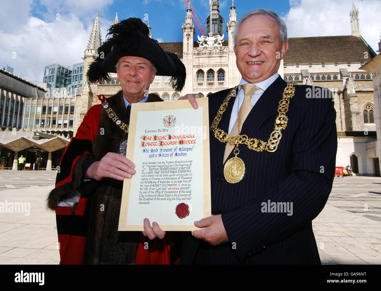 Lord Provost Stock Photos & Lord Provost Stock Images Alamy