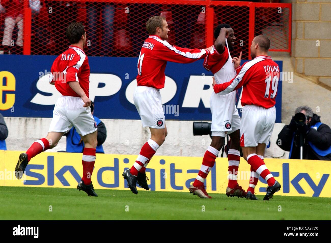 Soccer - FA Barclaycard Premiership - Charlton Athletic v Sunderland Stock Photo