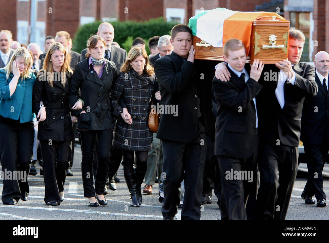 Harry Holland funeral Stock Photo Alamy