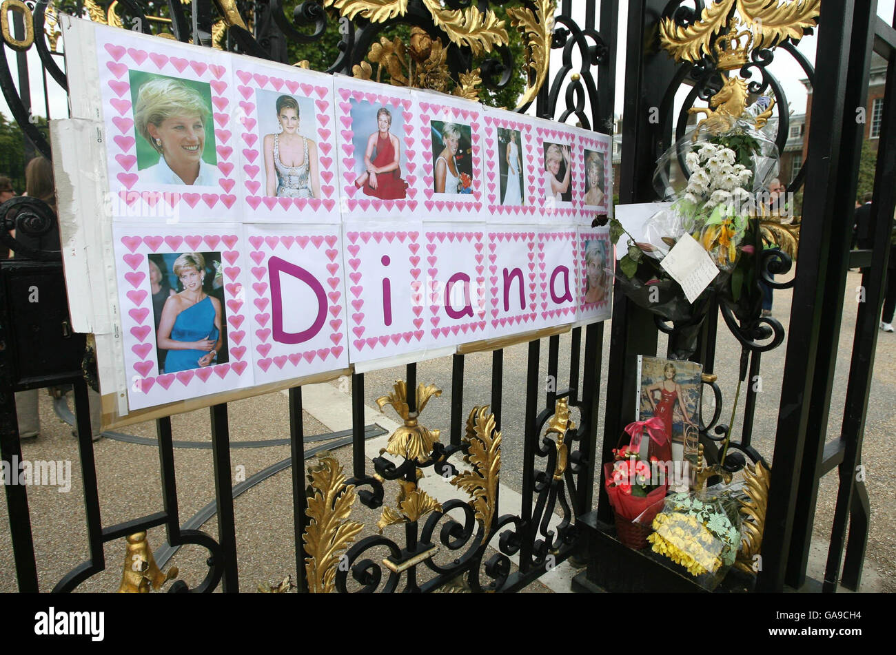 Diana memorial Stock Photo