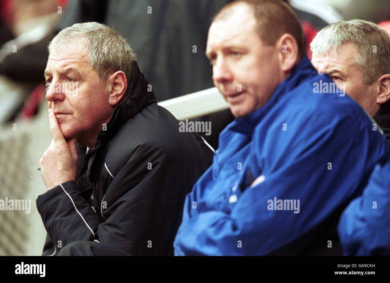 Soccer - AXA FA Cup - Quarter Final - Middlesbrough v Everton. Everton's Walter Smith looks on during the 3-0 defeat to Middlesbrough Stock Photo