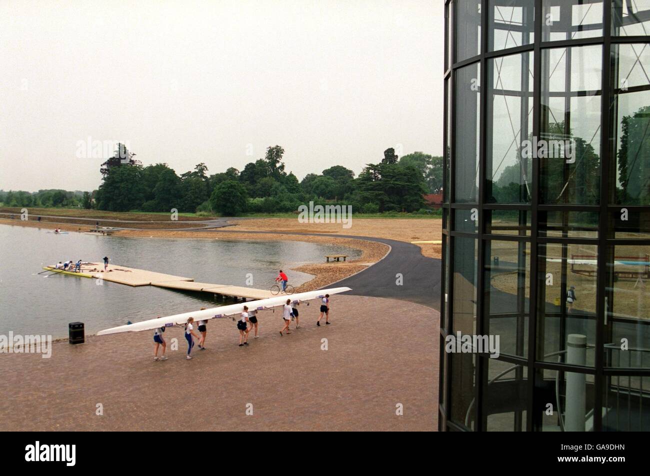 Rowing - Eton College Sprint Rowing Course - Opening Day Stock Photo