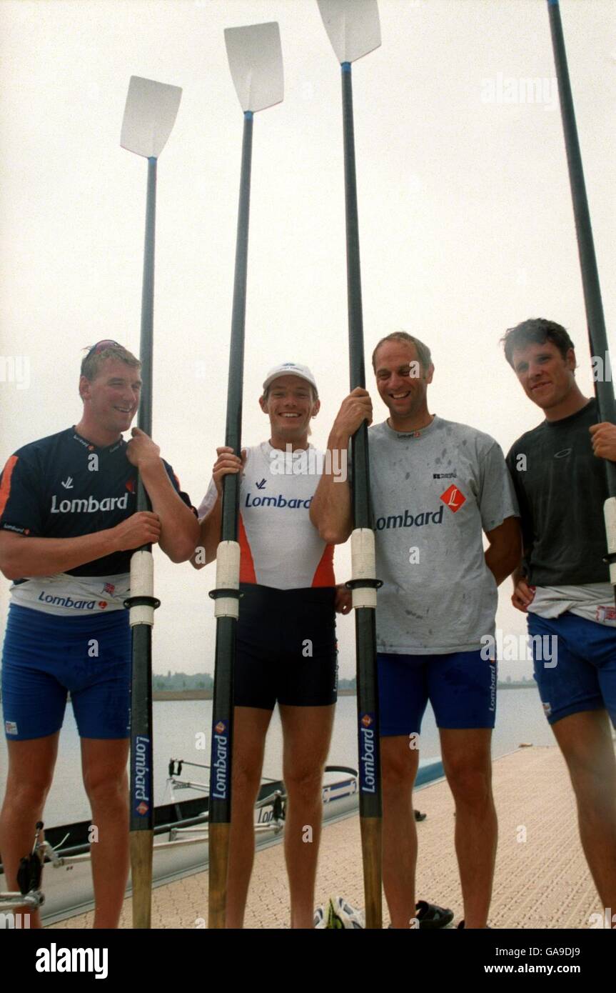 Rowing - Eton College Sprint Rowing Course - Opening Day Stock Photo ...