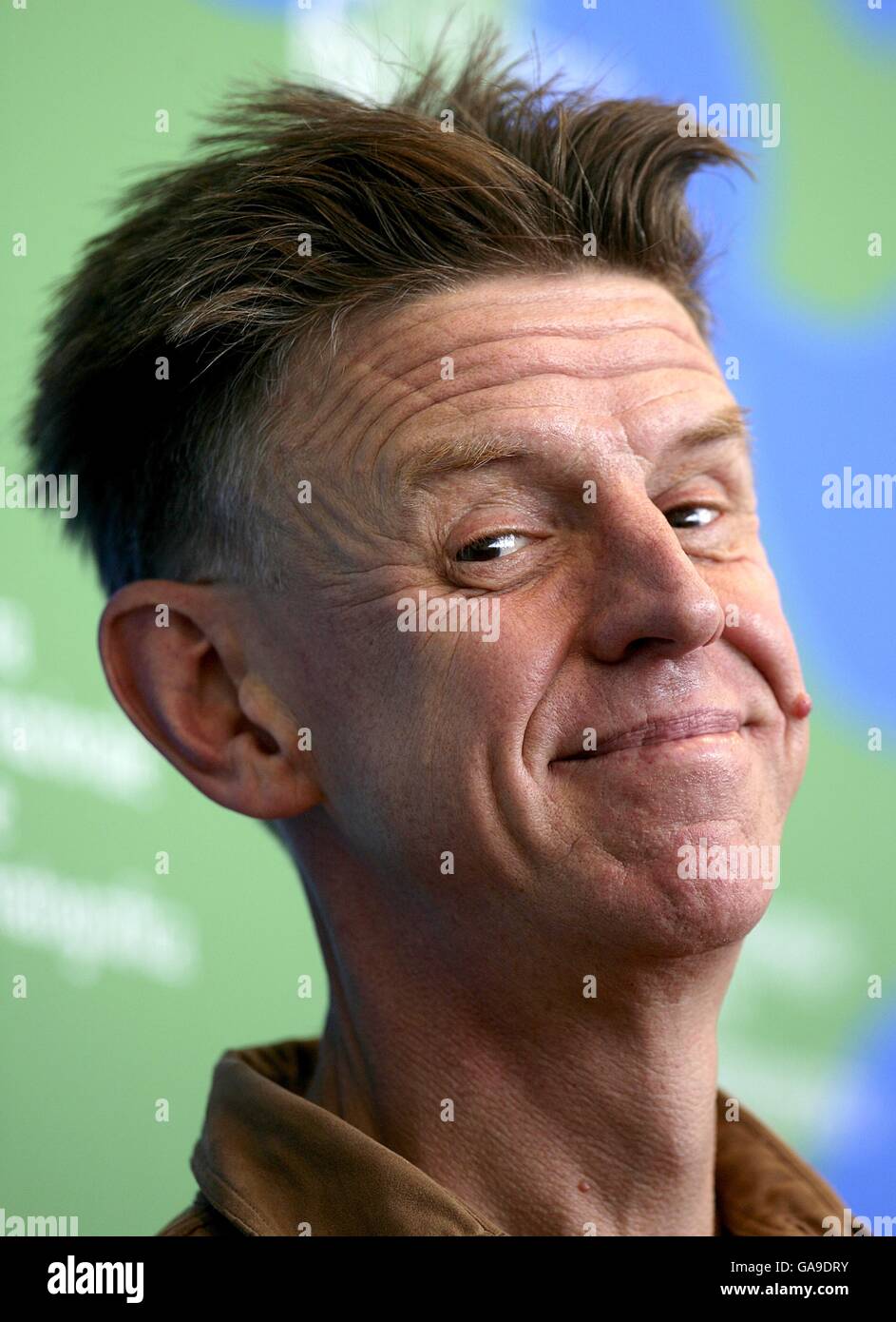 Alex Cox during a photocall for his film 'Scanners 2.0', at the Venice Film Festival in Venice, Italy. Stock Photo