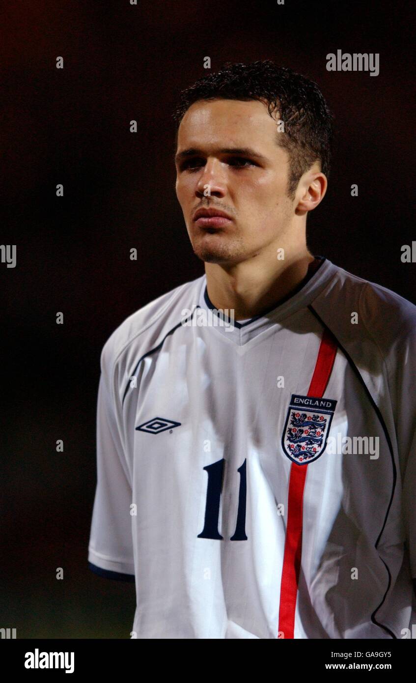 International Soccer Under 21 Friendly England v Italy Stock Photo