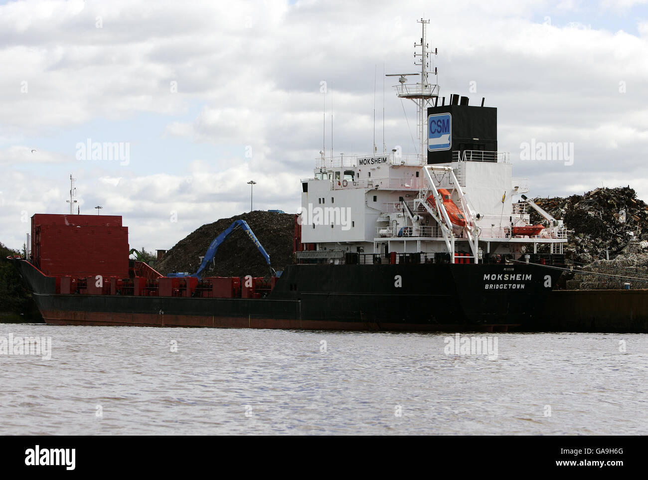 Recycling Glasgow Stock Photo Alamy