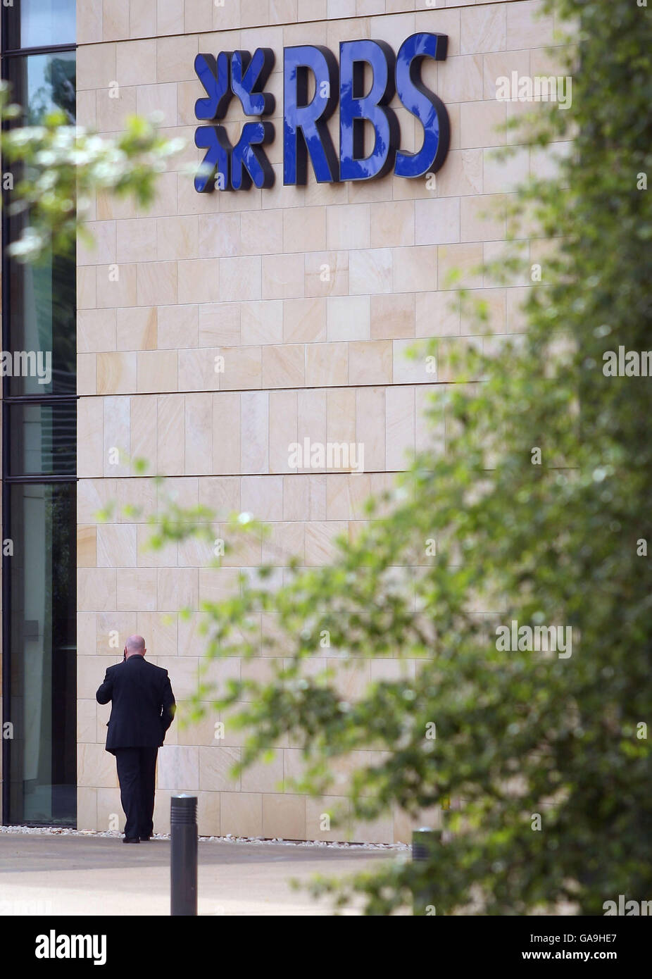 Royal Bank of Scotland Head Office Stock Photo Alamy