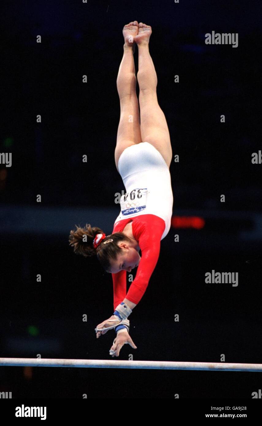 Sydney 2000 Olympics Gymnastics Womens All Around Final Stock