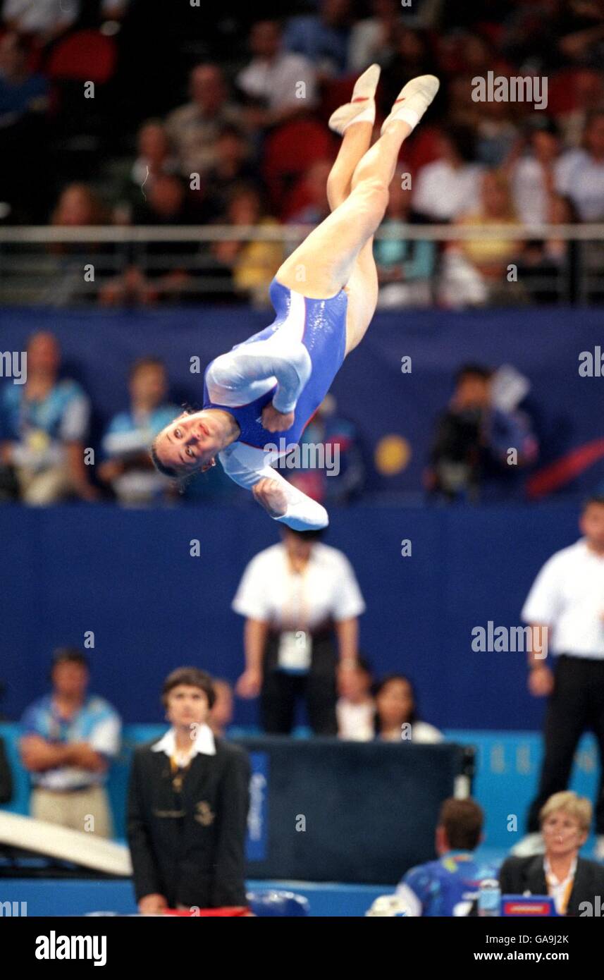 Sydney 2000 Olympics Gymnastics Women's All Around Final Stock