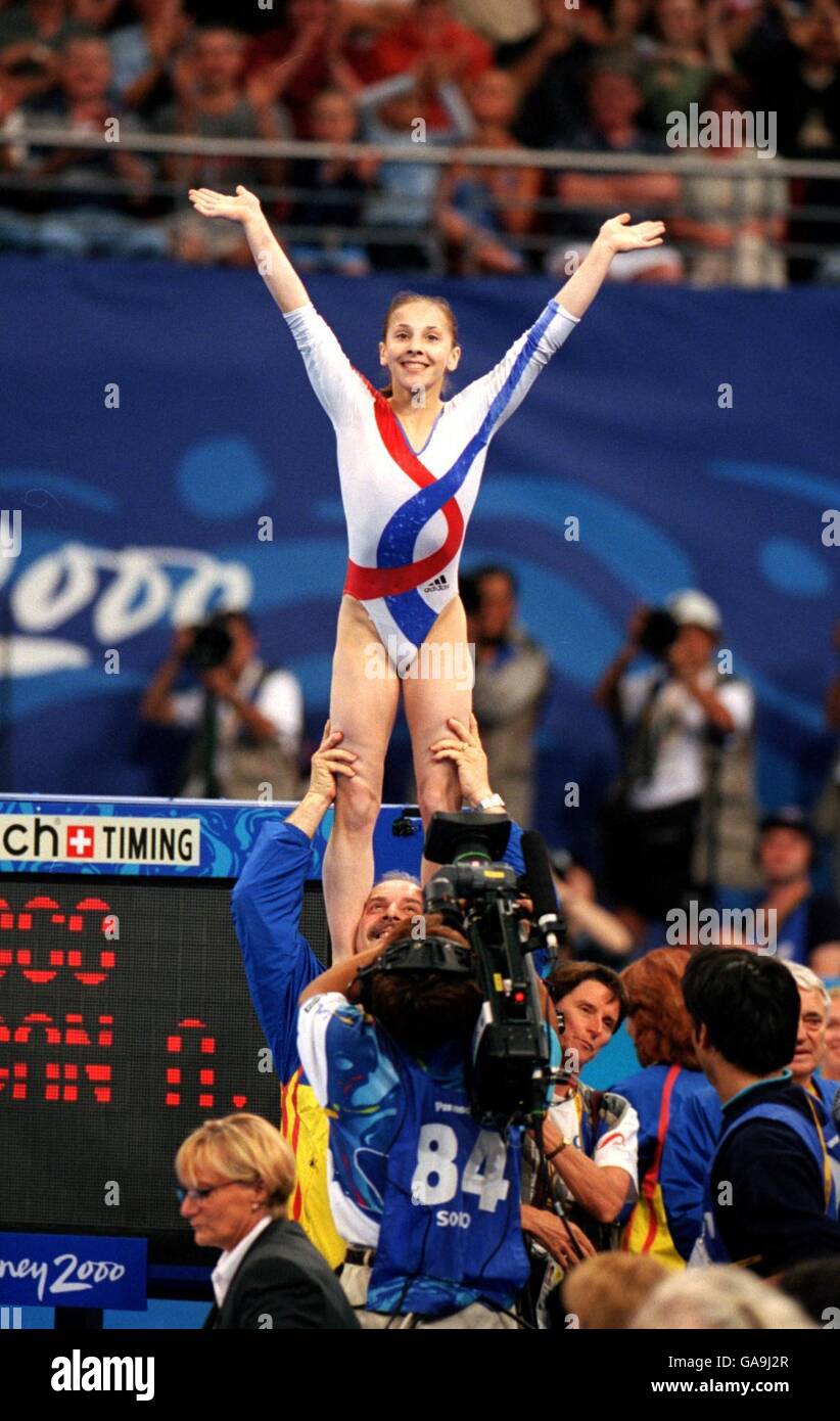 Sydney 2000 Olympics Gymnastics Women's All Around Final Stock
