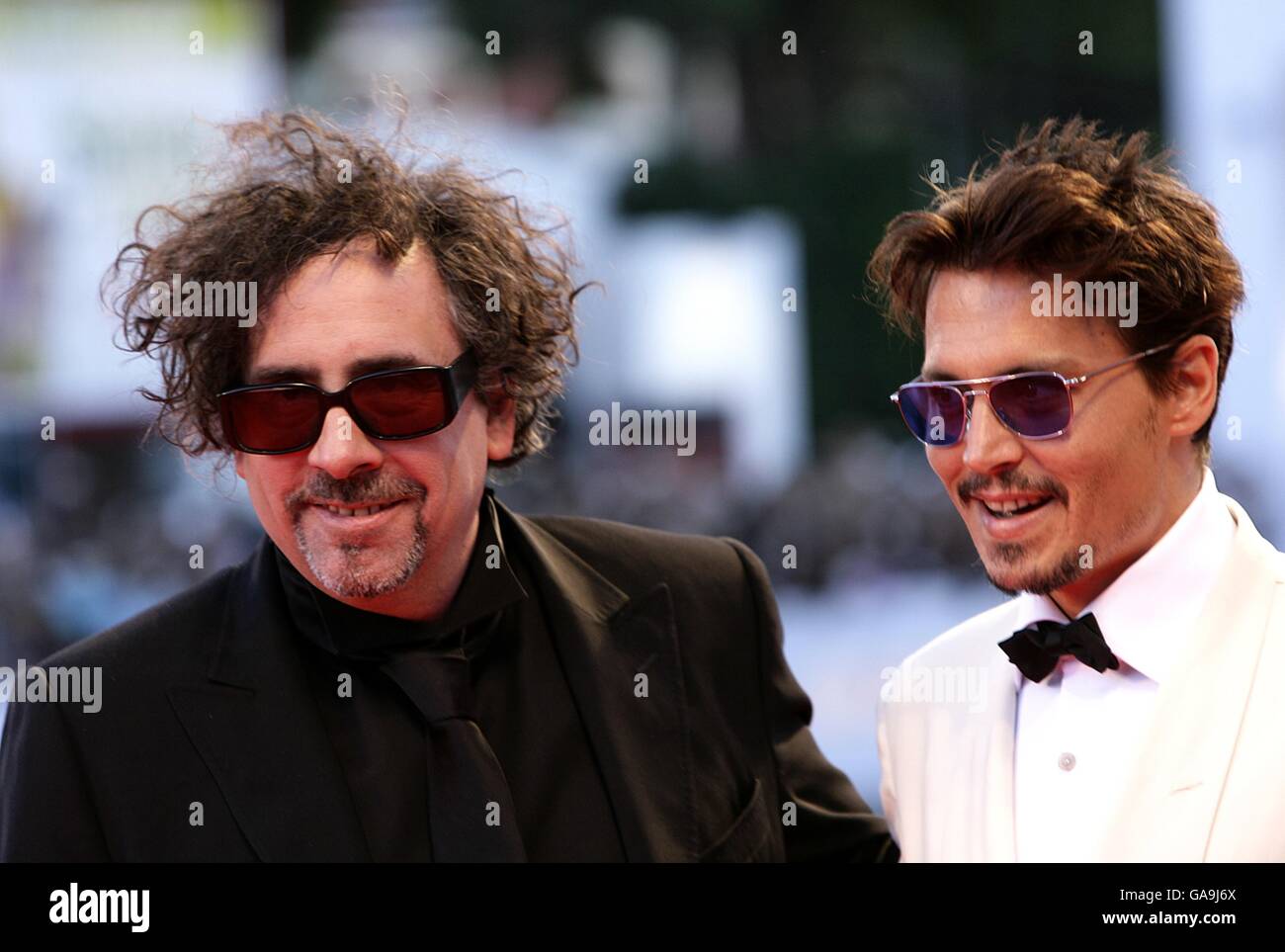 Johnny depp and tim burton hires stock photography and images Alamy