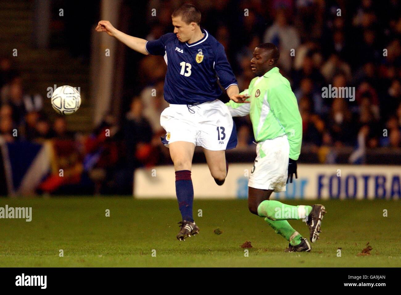 International Soccer - Friendly - Scotland v Nigeria Stock Photo