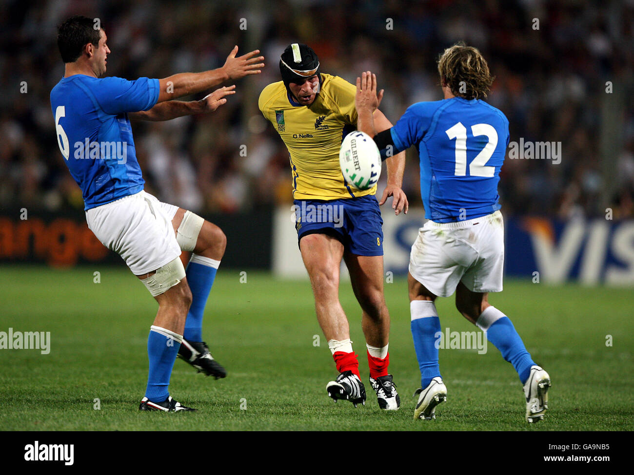 Rugby Union IRB Rugby World Cup 2007 Pool C Italy v Romania