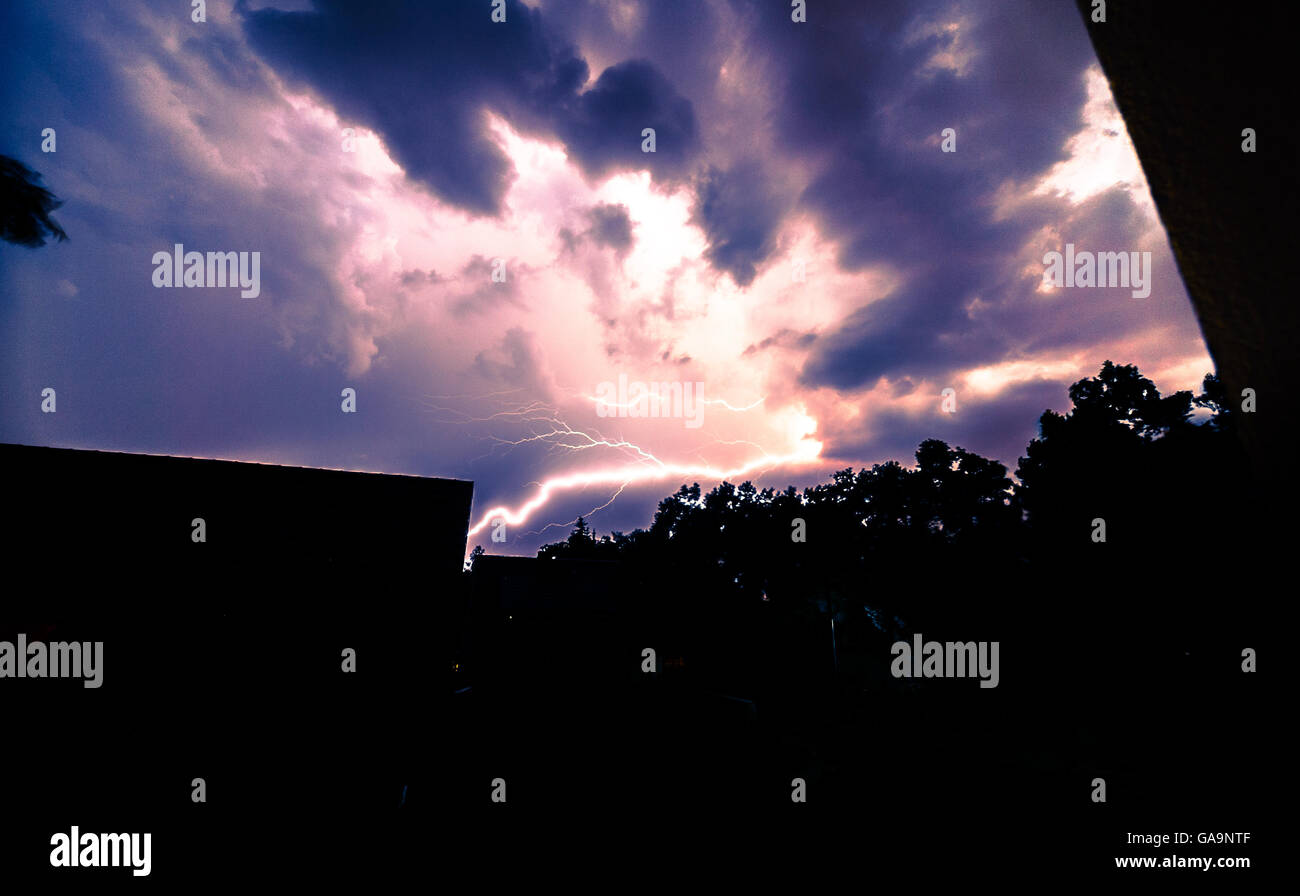 Fork lightning hires stock photography and images Alamy