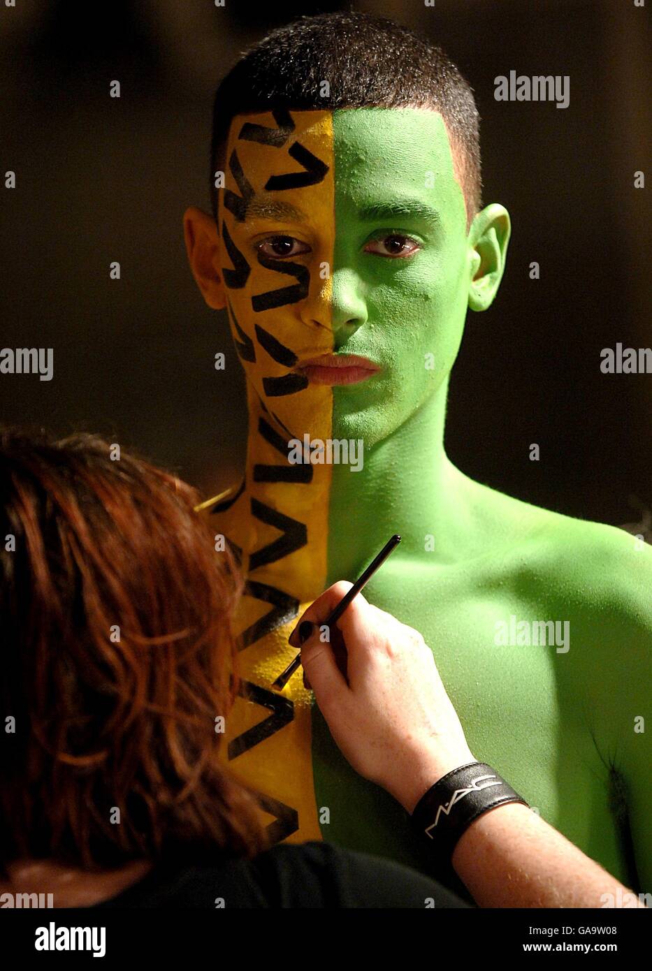 London Fashion Week MAN Show Stock Photo Alamy