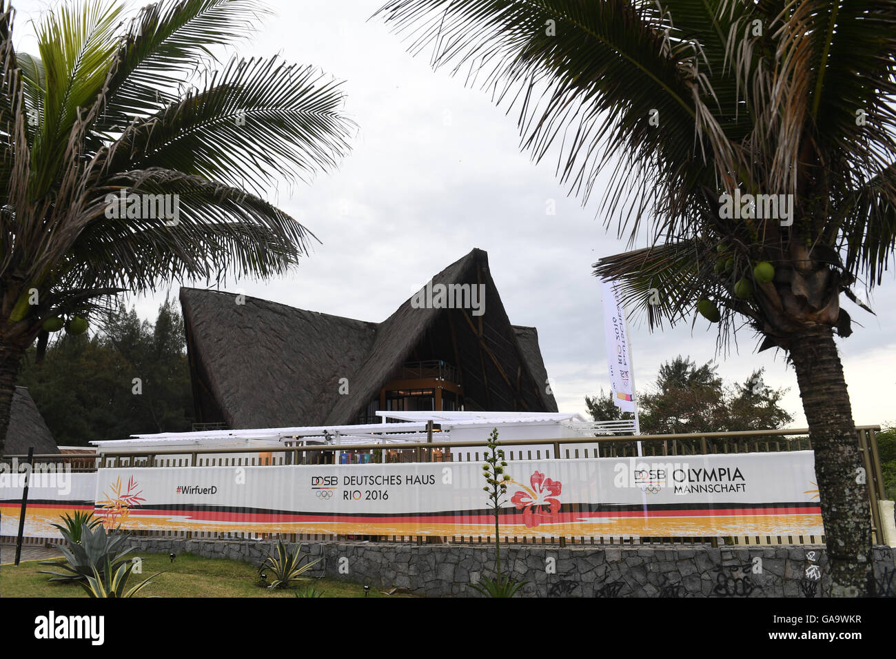 General View Of The German House Deutsche Haus In Barra Prior To