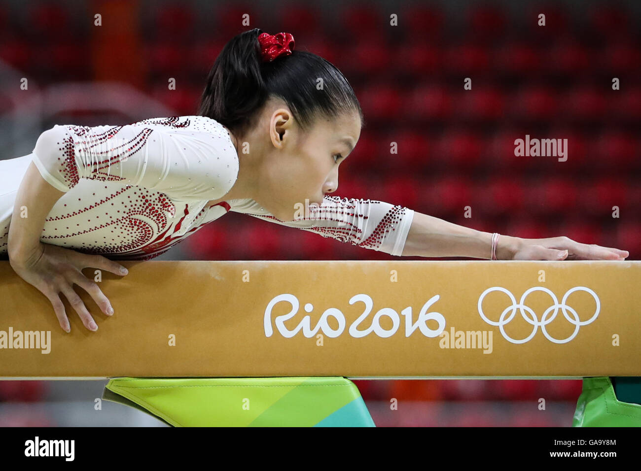 Rio De Janeiro, Brazil. 4th Aug, 2016. Chinese gymnast Shang Chunsong