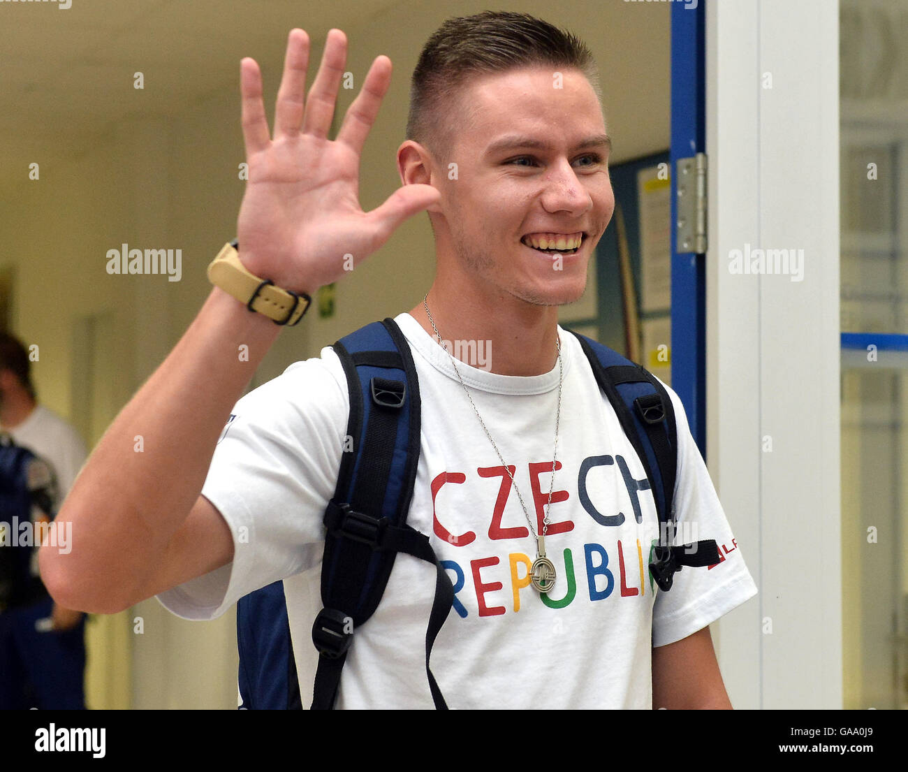 Part czech olympic team departs hi-res stock photography and images - Alamy