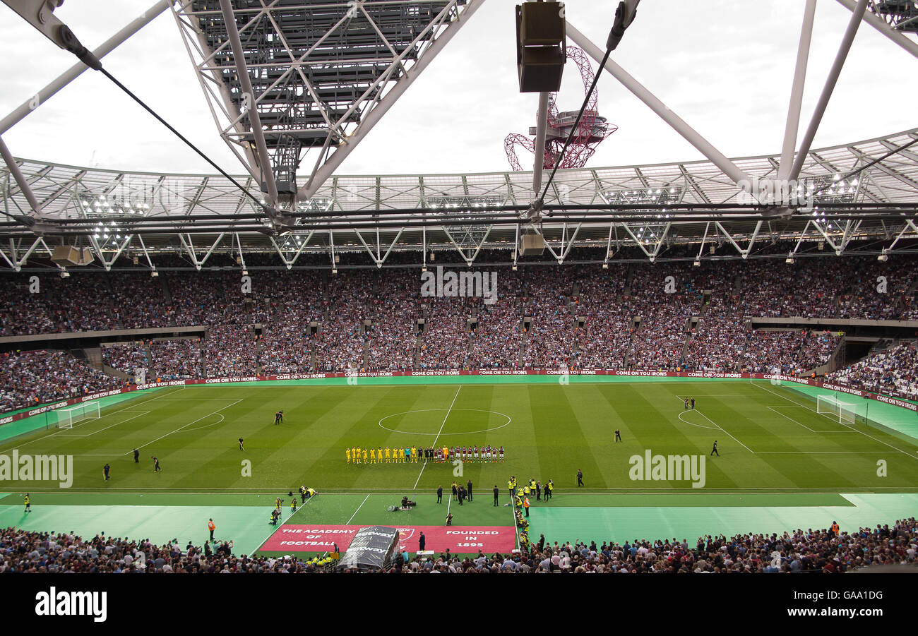 West Ham Football club play their first home match against NK Domzale Stock  Photo - Alamy