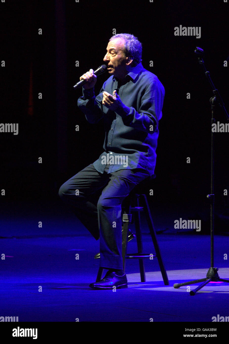 August 4, 2016 - José Luis Perales acts in Marbella Starlite, after three years of waiting, the singer poet returns to the stage with ' Calma © Fotos Lorenzo Carnero/ZUMA Wire/Alamy Live News Stock Photo