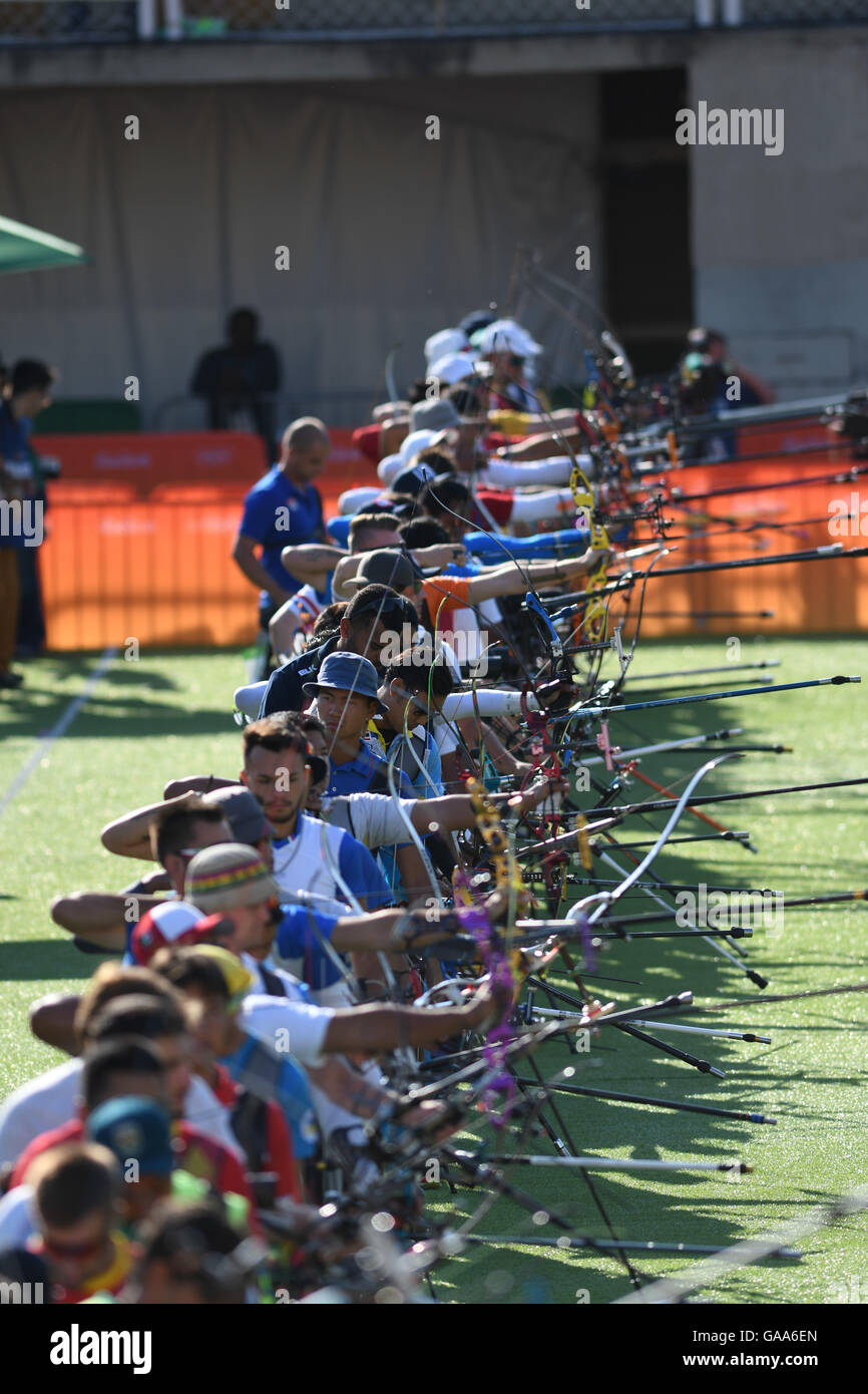 RIO DE JANEIRO, RJ 05.08.2016 SHOOTING TRAINING WITH THE ARC 2016