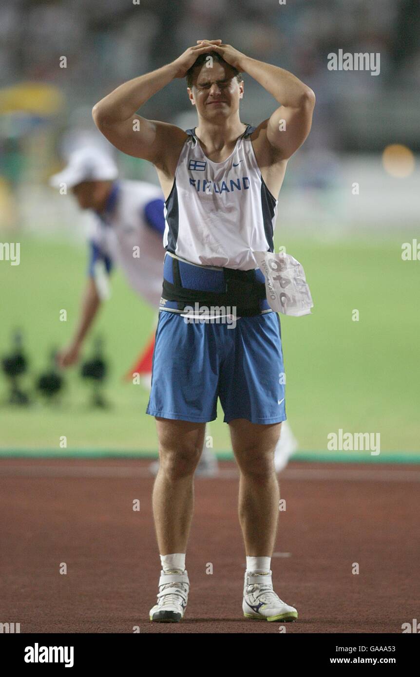 Athletics - IAAF World Athletics Championships - Osaka 2007 - Nagai Stadium Stock Photo