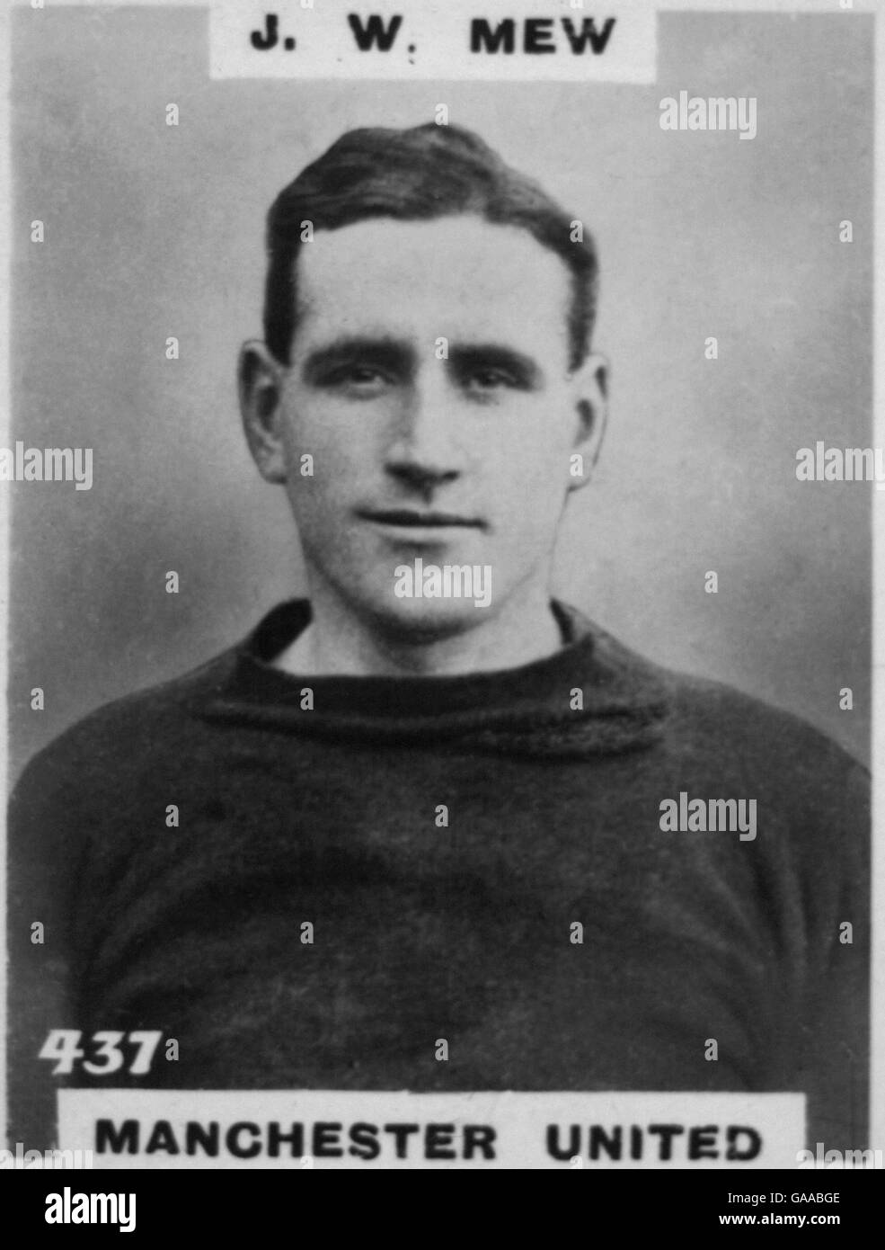 Soccer - Football League Division One - Manchester United. John Mew ...
