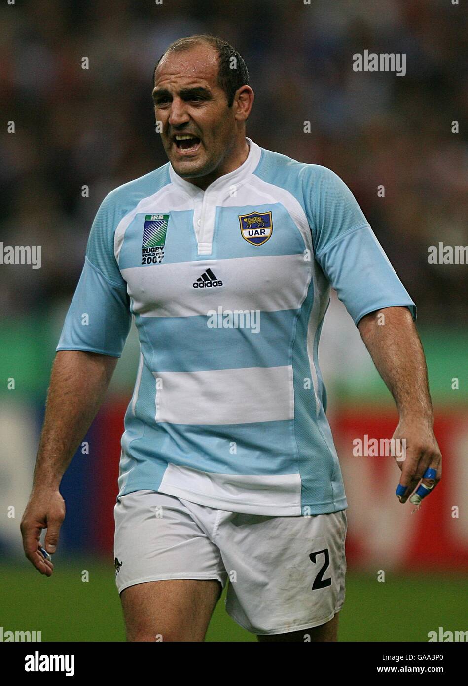 Rugby Union IRB Rugby World Cup 2007 Pool D France v Argentina