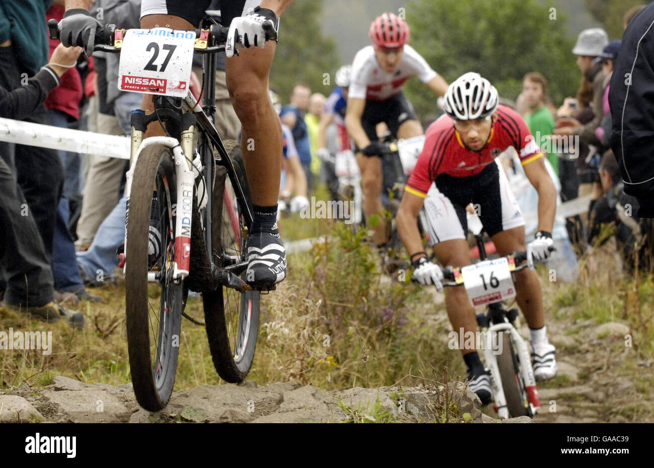 Mountain bike trials World Championship Stock Photo Alamy