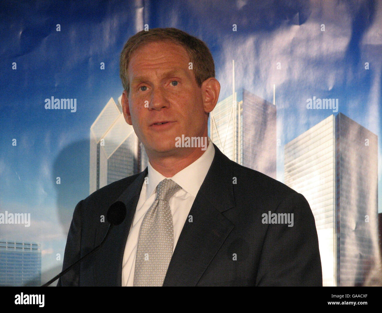 Janno Lieber, director of the World Trade Centre development Stock