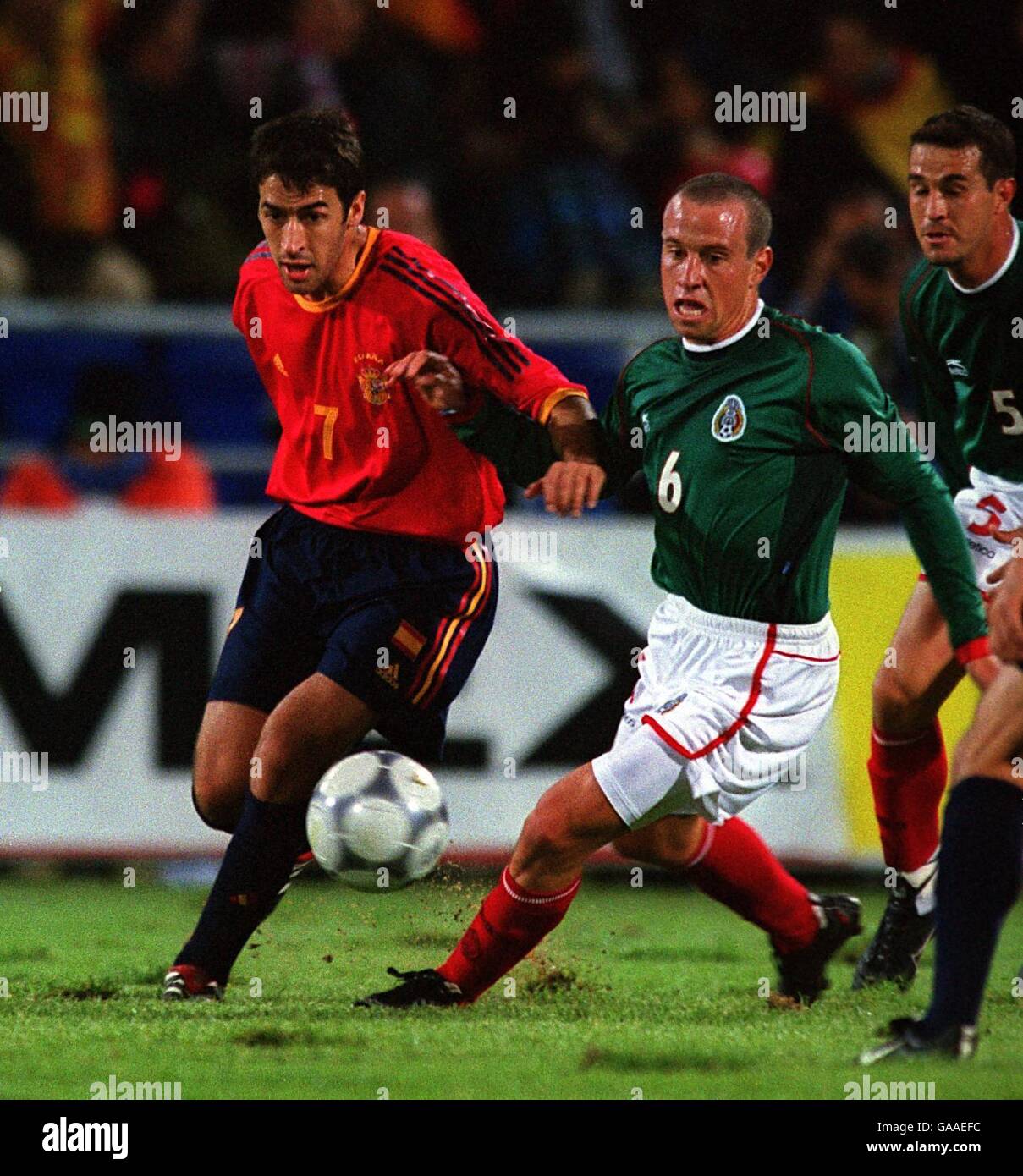 International Soccer - Friendly - Spain v Mexico Stock Photo