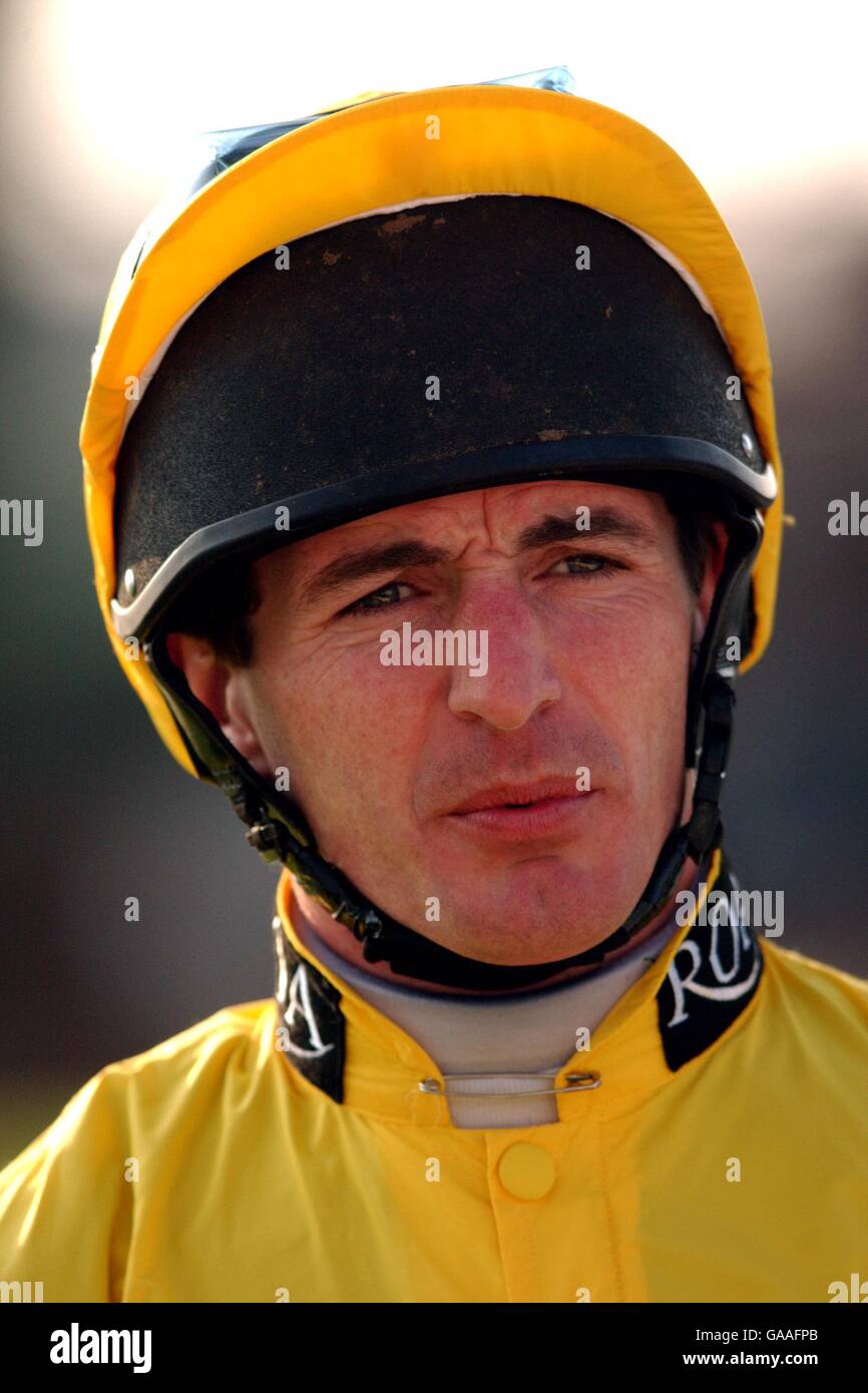 Horse Racing - Martell Grand National - Aintree. Norman Williamson, Jockey Stock Photo