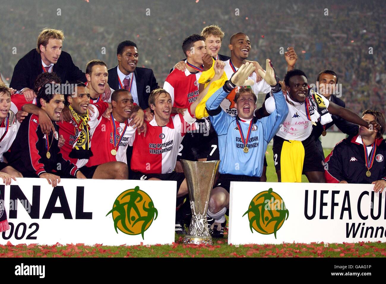Billet Finale Coupe UEFA 2002 – Feyenoord Vs Borussia Dortmund (occasion, Collection)