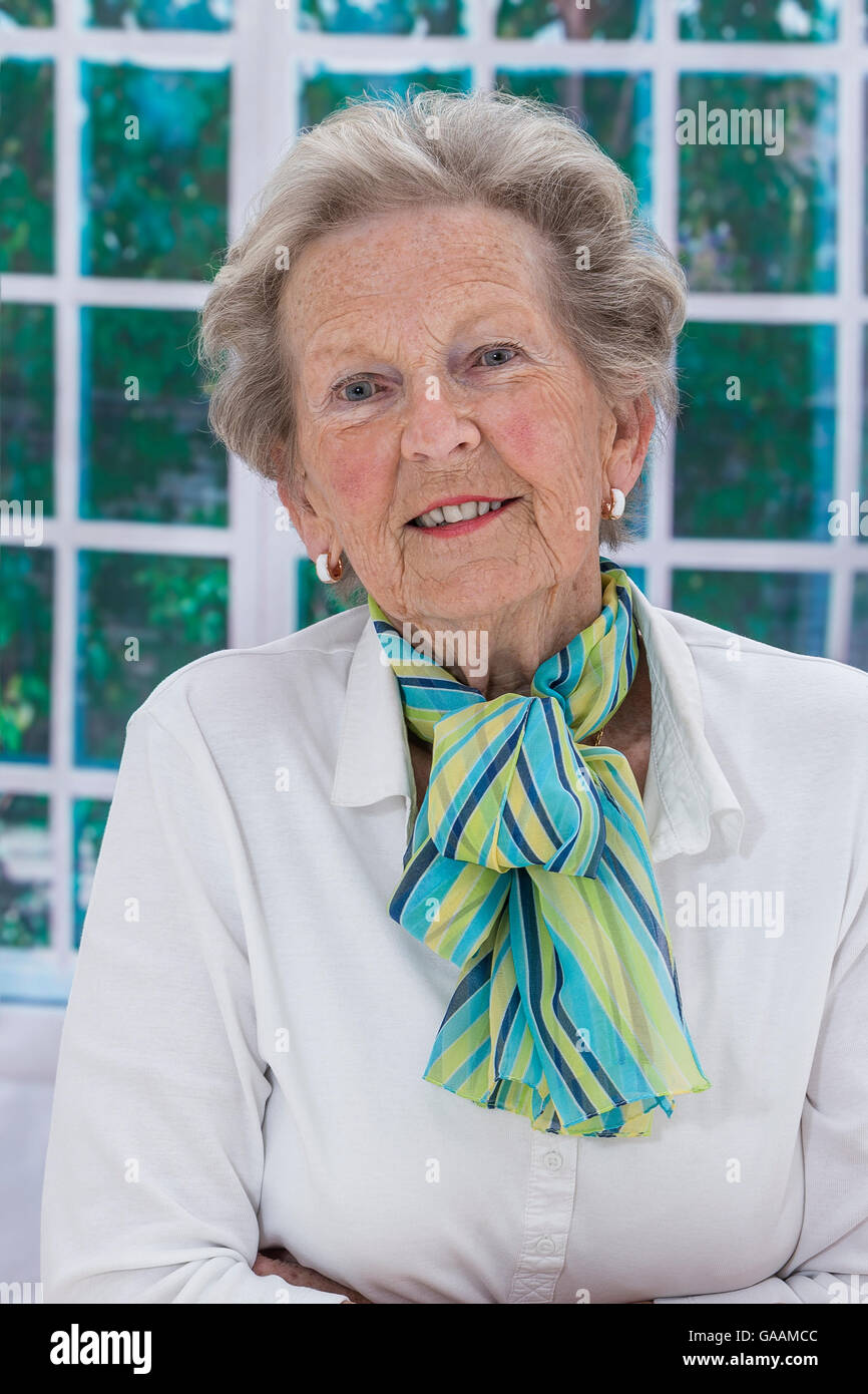 Slim attractive senior woman hi-res stock photography and images - Alamy