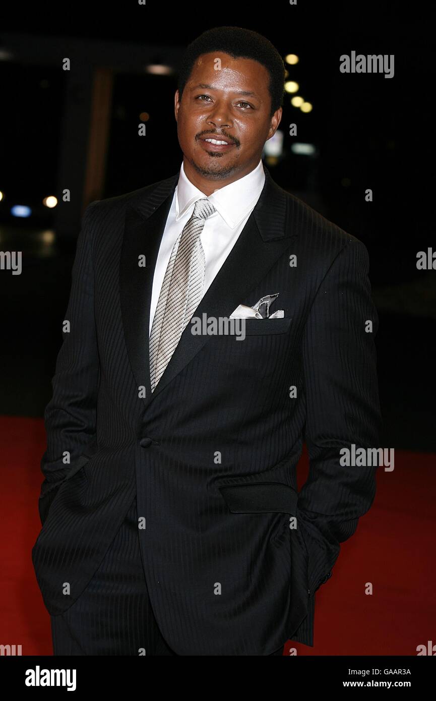 Terrence Howard arrives for the premiere for the film 'The Hunting', at the Venice Film Festival in Italy Stock Photo
