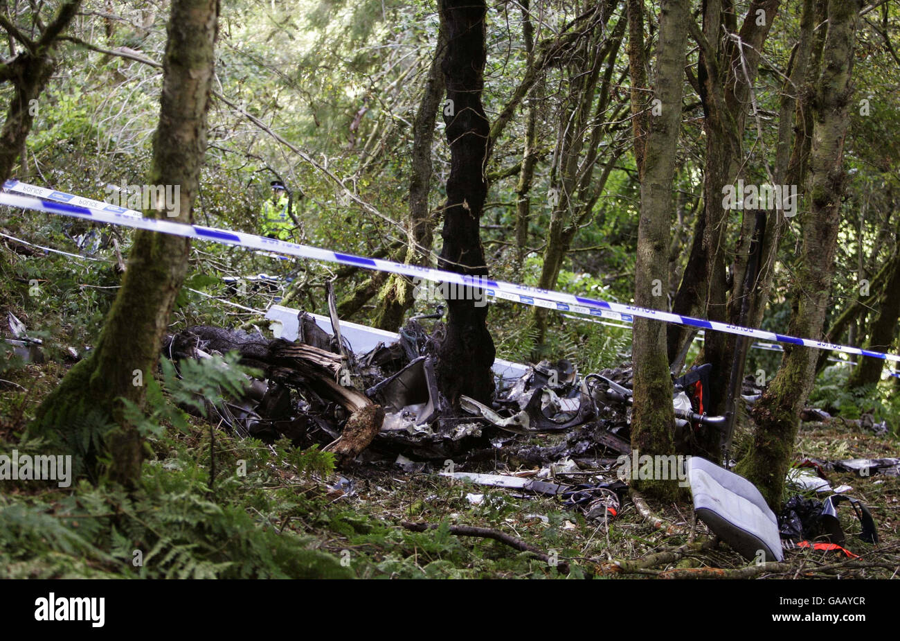 The scene helicopter in colin mcrae flying crashed hires stock