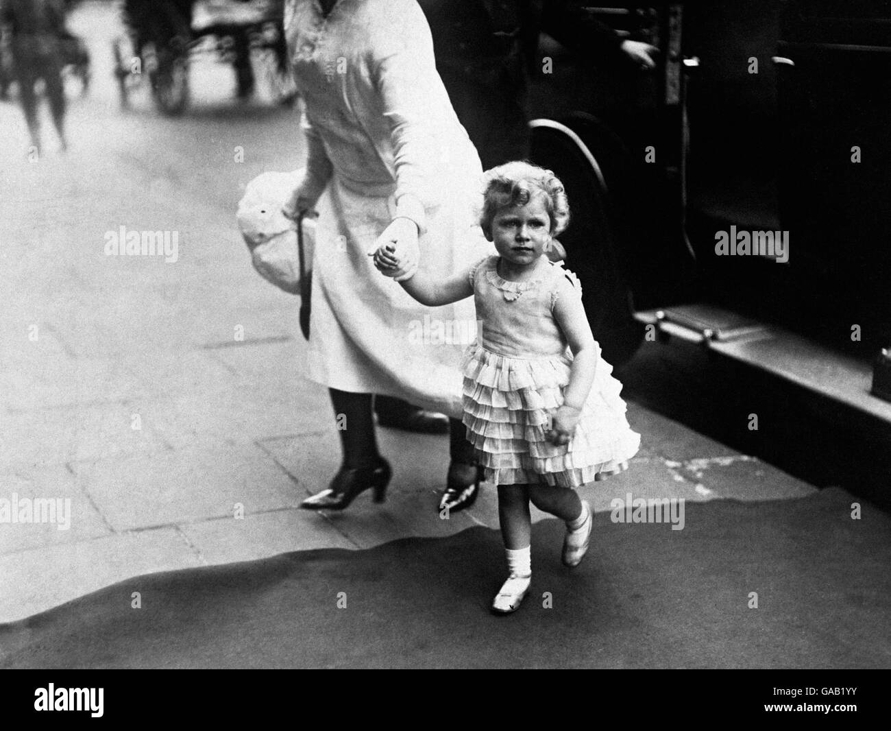 Princess Elizabeth, daughter of the Duke and Duchess of York Stock