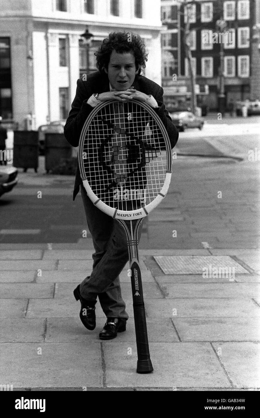 Tennis - John McEnroe Stock Photo