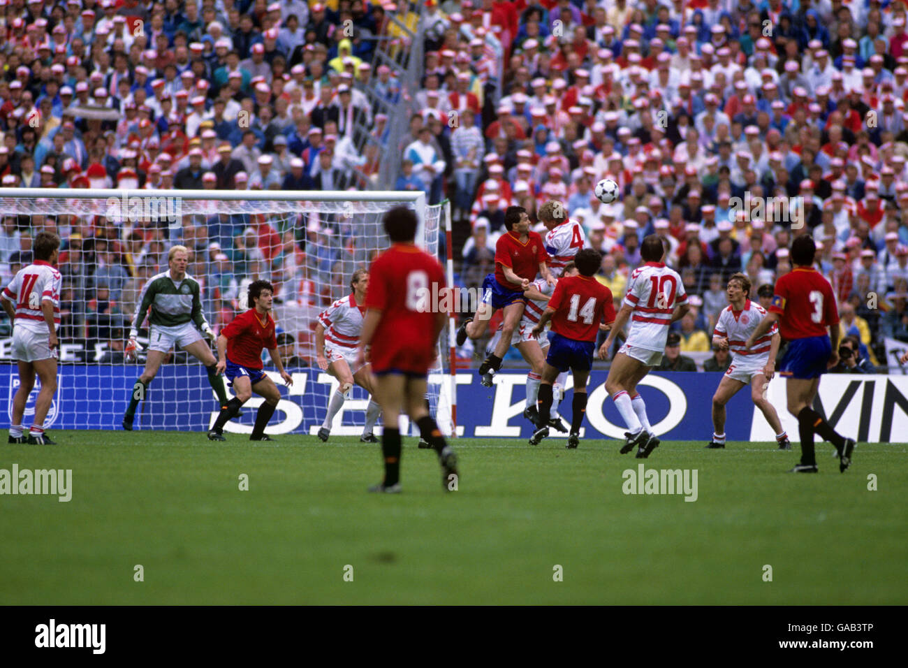 Soccer European Championships Euro 88 West Germany Group One