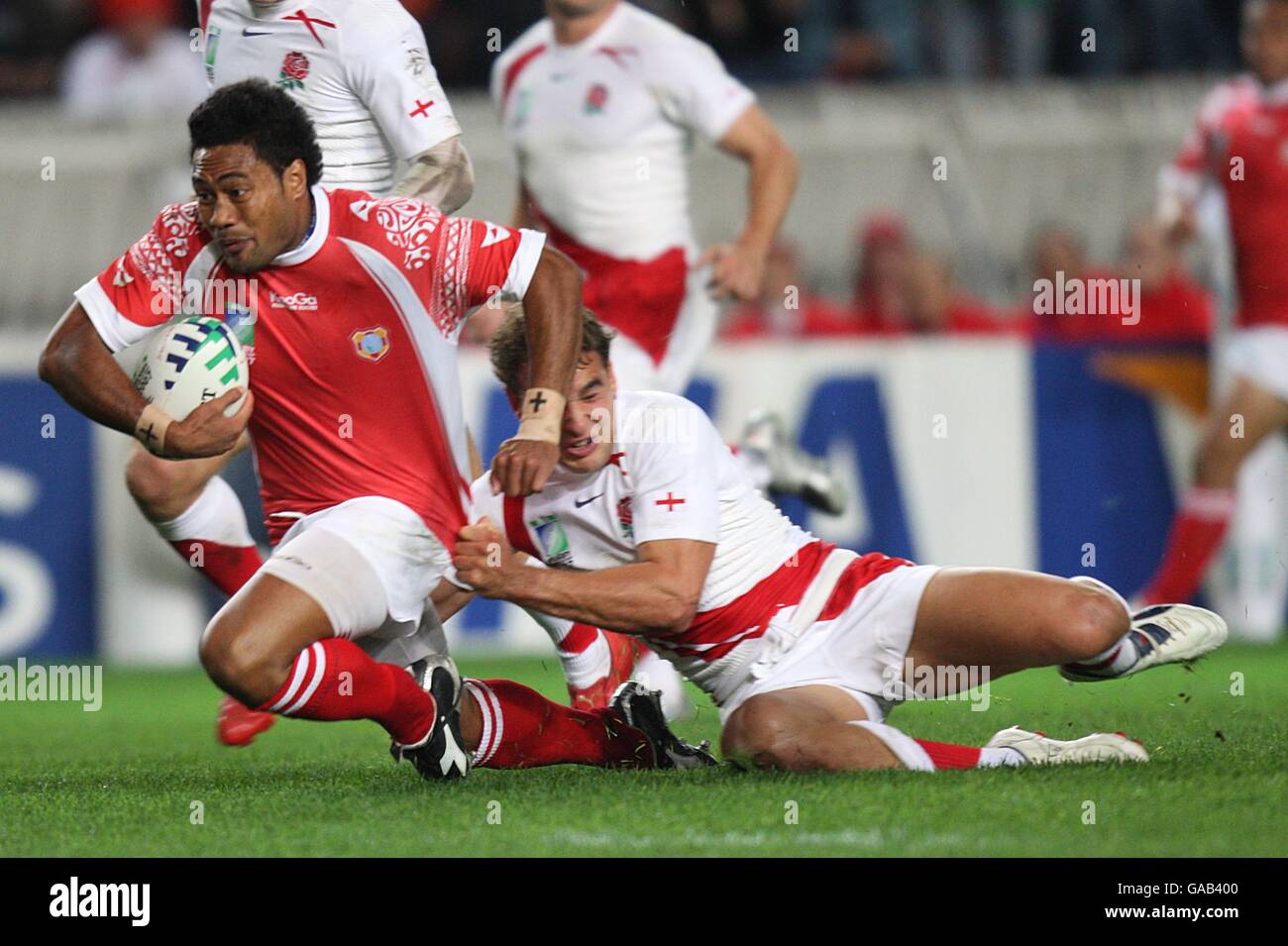 Rugby Union - IRB Rugby World Cup - Pool A - England v Tonga - Parc des ...