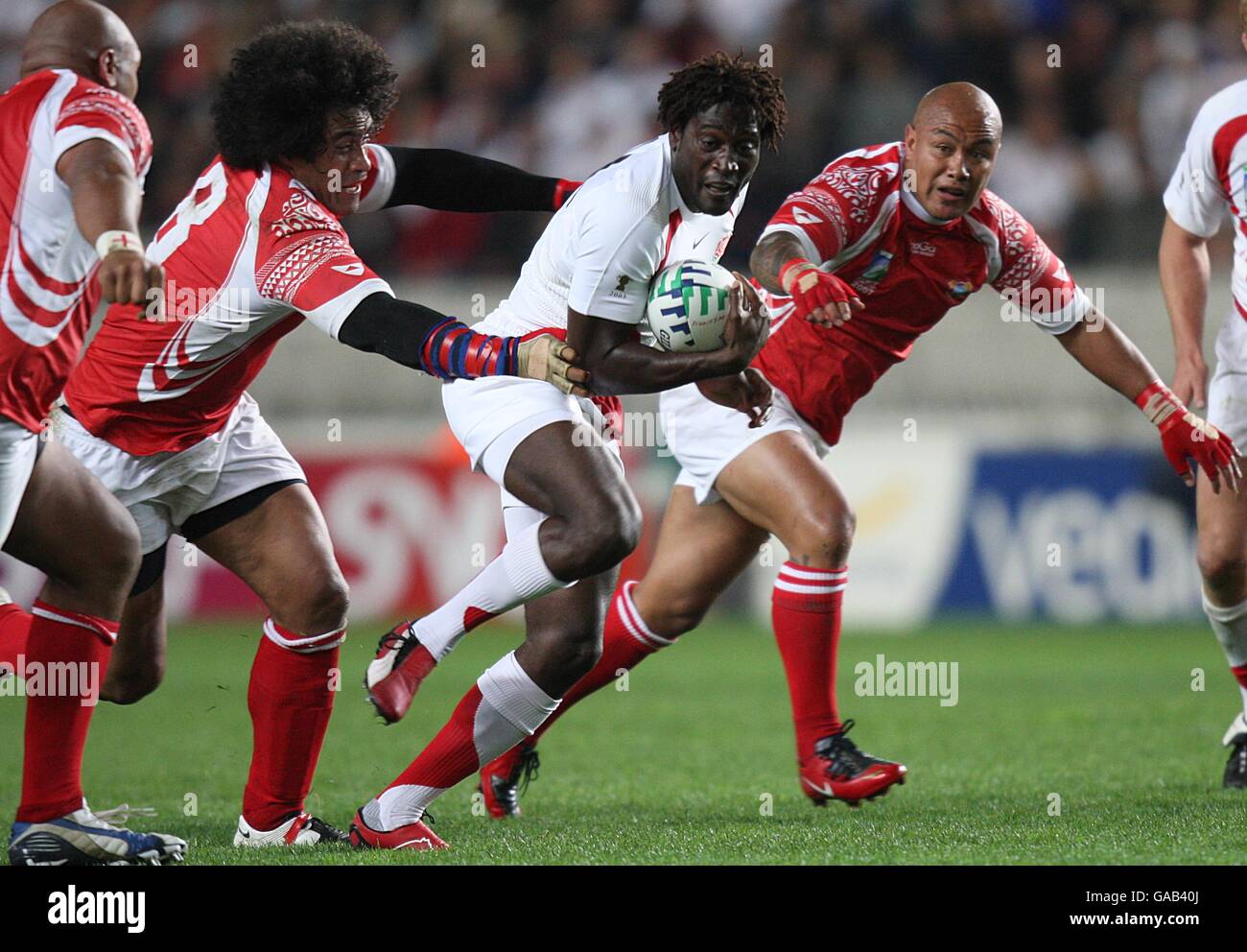Rugby Union IRB Rugby World Cup Pool A England v Tonga Parc des