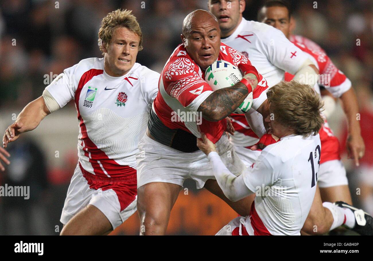 Rugby Union - IRB Rugby World Cup - Pool A - England v Tonga - Parc des ...