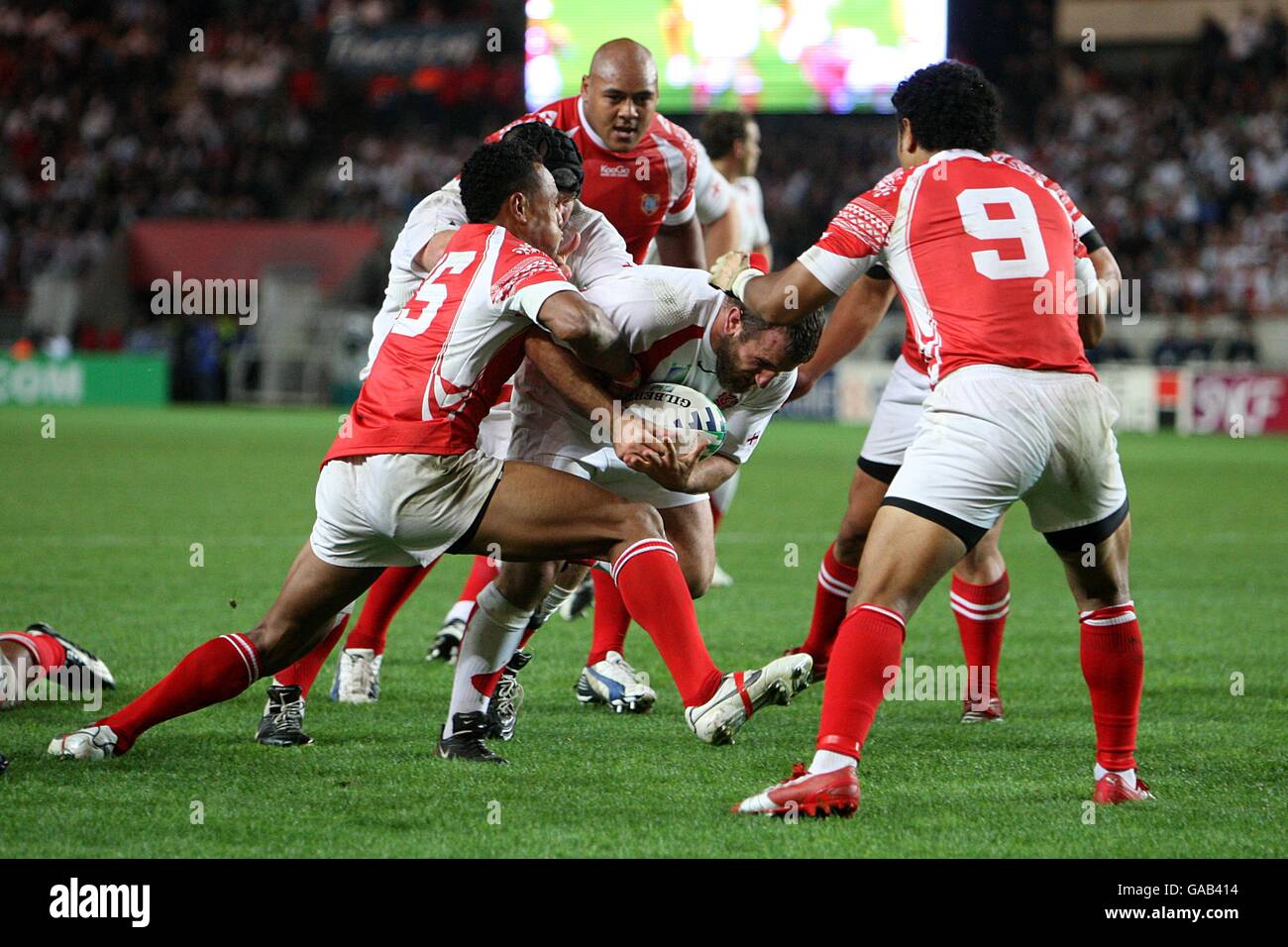 Rugby Union IRB Rugby World Cup Pool A England v Tonga Parc des