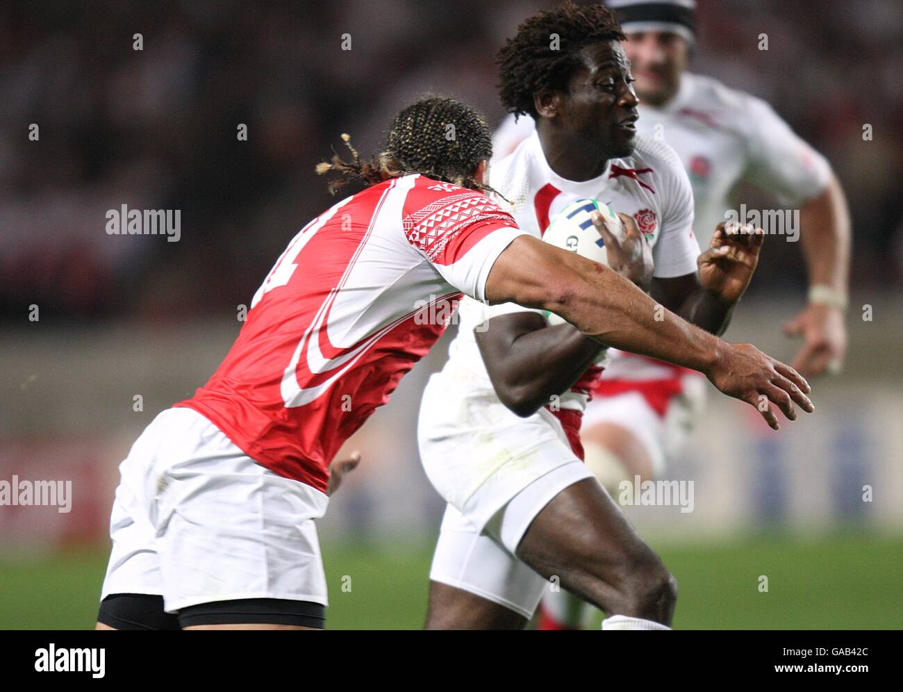 Rugby Union - IRB Rugby World Cup - Pool A - England v Tonga - Parc des ...
